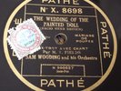 EUROJAZZ - SAM WOODING ORCHESTRA - Wedding of the painted doll - 78 RPM Pathe