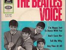 THE BEATLES' VOICE-I'M HAPPY JUST TO...-RARE ORIGINAL GERMAN PS 7