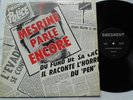 JACQUES MESRINE parle encore (du PEN) Ex to NM- CANADA ORIGINAL 1972 QUEBEC  LP