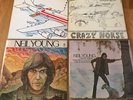 8 Rare Neil Young Vinyl Records Including Landing On Water and On The Beach