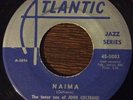 JOHN COLTRANE Naima / Cousin Mary 45, 1960 Jazz Atlantic 45-5003