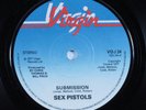 Punk 45 SEX PISTOLS Submission VIRGIN VG+ one sided promo uk HEAR