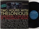 THELONIOUS MONK Two Hours W/Thelonious European Concerts RIVERSIDE 2XLP NM/VG++