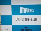 'LIVE-NEUTRAL-EARTH' DON HARPER  UK Library LP  (IA 406) 1974 UNPLAYED