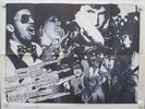 The Clash X-Ray Spex TRB Vintage Original RAR Temporary Hoarding 1978 Poster