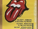 ROLLING STONES - 2017 HAMBURG - MÜNCHEN - DÜSSELDORF - orig. Concert Poster  A1