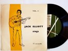 JACK ELLIOT SINGS VOL 2 - ORIGINAL UK PRESSING BLUES EP