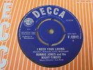 Ronnie Jones & The Night-Timers - I Need Your Loving 1964 UK 45 DECCA MOD/R&B