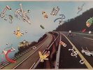 Pink Floyd poster - Knebworth original concert promo 1975 designed by Hipgnosis