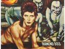 DAVID BOWIE Diamond Dogs LP VINYL UK Rca 1974 11 Track Orange Label Design
