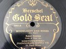 RARE LABEL 78 RPM Herschel Gold Seal From Gennett Electrobeam STUNNING E+