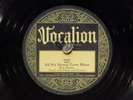 78 RPM -- Lee Green (piano + guitar), Vocalion 1422, EE- Blues