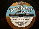 1928 MAURICE COLE Piano GRIEG CONCERTO A MINOR Broadcast 12 78