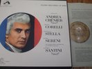 SAN 128-30 Giordano Andrea Chenier / Corelli / Santini / Rome Opera W/A 3 LP box