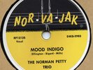 rare first release  Norvajak 1313 Norman Petty Trio 78 Studios Mood Indigo