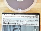 RUBINSTEIN BEETHOVEN PIANO CONCERTO 5  Josef Krips RCA FCS-61 2tr 7.5 IPS Reel