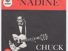 CHUCK BERRY Nadine RARE *red vinyl* Sweden 45 ORANGE p/s variant r&b blues HEAR