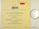 OTTO BUCHNER WENZIGER TELEMANN WATER MUSIC CONCERTO ARCHIV ED.1 SAPM 198198 NM