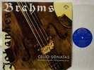 ANDRE NAVARRA & ALFRED HOLECEK BRAHMS CELLO SONATAS 1/2 STEREO LP SUPRAPHON NM-
