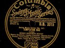 BENNY GOODMAN SEXTET Temptation Rag / Bugle Call Rag 78rpm Schellackplatte X3039
