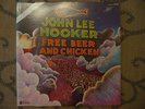 JOHN LEE HOOKER  FREE BEER AND CHICKEN   LP  ORIGINAL USA ABC QUADRI   VG++ VG++