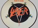 SLAYER Reign In Blood Picture Disc LP 1st Press Megadeth Sepultura Exodus DRI