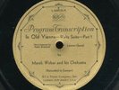 33tk-classical-10 inch-VICTOR Program Transcription-L-24010-Marek Weber Orch.