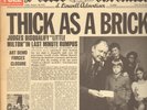 JETHRO TULL-LP-THICK AS A BRICK- ORG.CHRYSALIS CHR 1003-UK-1972-NEWSPAPER