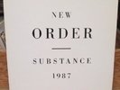 NEW ORDER SUBSTANCE 2 LP EMBOSSED INSERT ORDER FORM 832 616-1 SYNTH POP EX