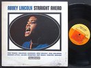 ABBEY LINCOLN Straight Ahead LP CANDID CJM 8015 MONO Eric Dolphy Booker Little