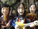 The Beatles  Caricature Resin Figurines - complete set with drums - 5