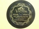 78 rpm- Vic 24059- Alex Bartha- Hot Biscuits/ Washboard Rhythm Boys- Tiger Rag