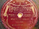 BLIND BOY FULLER 78 CONQUEROR 9157 WHAT'S THAT SMELLS LIKE FISH