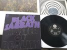 BLACK SABBATH - Master Of Reality - Vertigo Swirl / Spiral LP; EX- with Poster