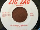 TEXAS GARAGE ROCK 45 / OXFORD CIRCUS / 4TH STREET CARNIVAL / ZIG ZAG 101 / HEAR