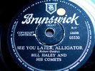 1437/ BILL HALEY-See you later,Alligator-The paper boy-Rock and Roll-Schellack