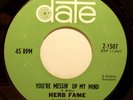 Soul 45 - Herb Fame - You’re Messin’ Up My Mind - Vg++