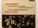 SXL 6225 WBg ED1 – GIULINI – MOZART symphonies nos.40 & 41 DECCA UK LP NM