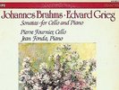 PHILIPS DIGITAL - FOURNIER / FONDA - BRAHMS & GRIEG CELLO SONATAS - 2LP - NM