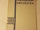1929-1930 Season Philadelphia Orchestra Leopold Stokowski Ossip Gabrilowitsch