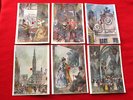 THE FOUR TOPS reach out SET OF 10 RARE POLISH postcard records / flexis