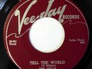 COUNT MORRIS/DELLS 45 Tell the World/Blues at 3 VEE-JAY doo wop NM repro kz304