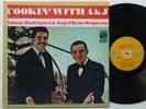 JOHNNY RODRIGUEZ Cookin with A&J LP Mardi Gras 5036 boogaloo mambo    Bx82