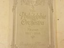 1917-1918 Season Philadelphia Orchestra Leopold Stokowski Steinway Pierce Arrow