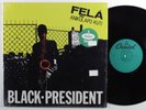 FELA ANIKULAPO KUTI Black-President CAPITOL LP VG+ afrobeat SHRINK