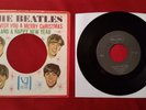 The Beatles popular VEE JAY Christmas picture sleeve w/ VJ 587 45 rpm