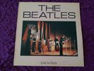 The Beatles ?– Live In Paris Vinyl LP 1988 Italy Pink  RFT LP 002
