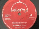 JEAN PAUL ALLEN Cosmic Stars - Mauritian Rock Sega. UK Ellie Jay 45’. 1978 Funky