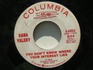 DANA VALERY - YOU DON'T KNOW WHERE YOUR INTEREST LIES
