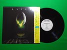 ALIEN OST J.Goldsmith [PROMO] Japanese Clear Black WAX Vinyl LP W/OBI Insert N42